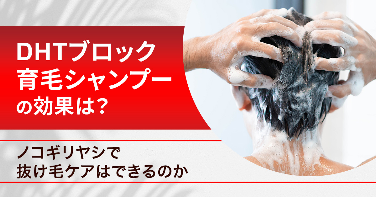 「DHTブロック育毛シャンプー」の効果は？ノコギリヤシで抜け毛ケアはできるのか